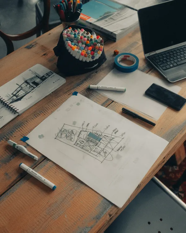 Les artisans développeurs de L'Atelier Familial au travail sur un logiciel sur mesure